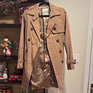 Women's Classic Tan Trench Coat